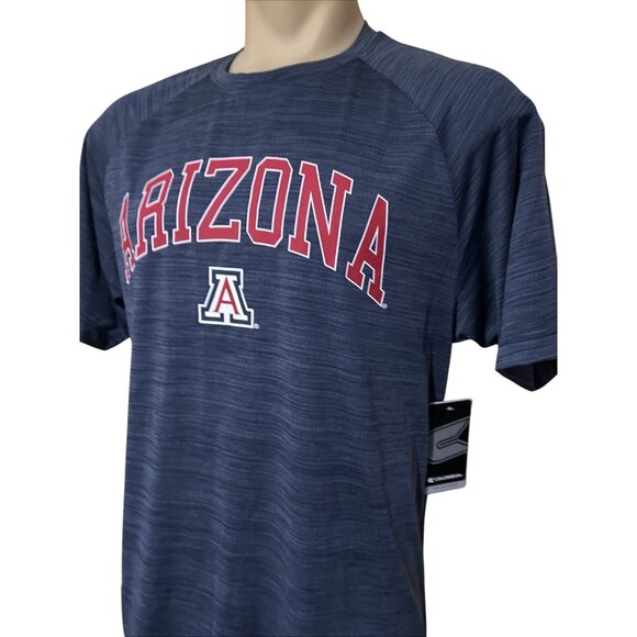 NEW Arizona Wildcats Colosseum  Blue Performance Shirt Men's L - Picture 4 of 9